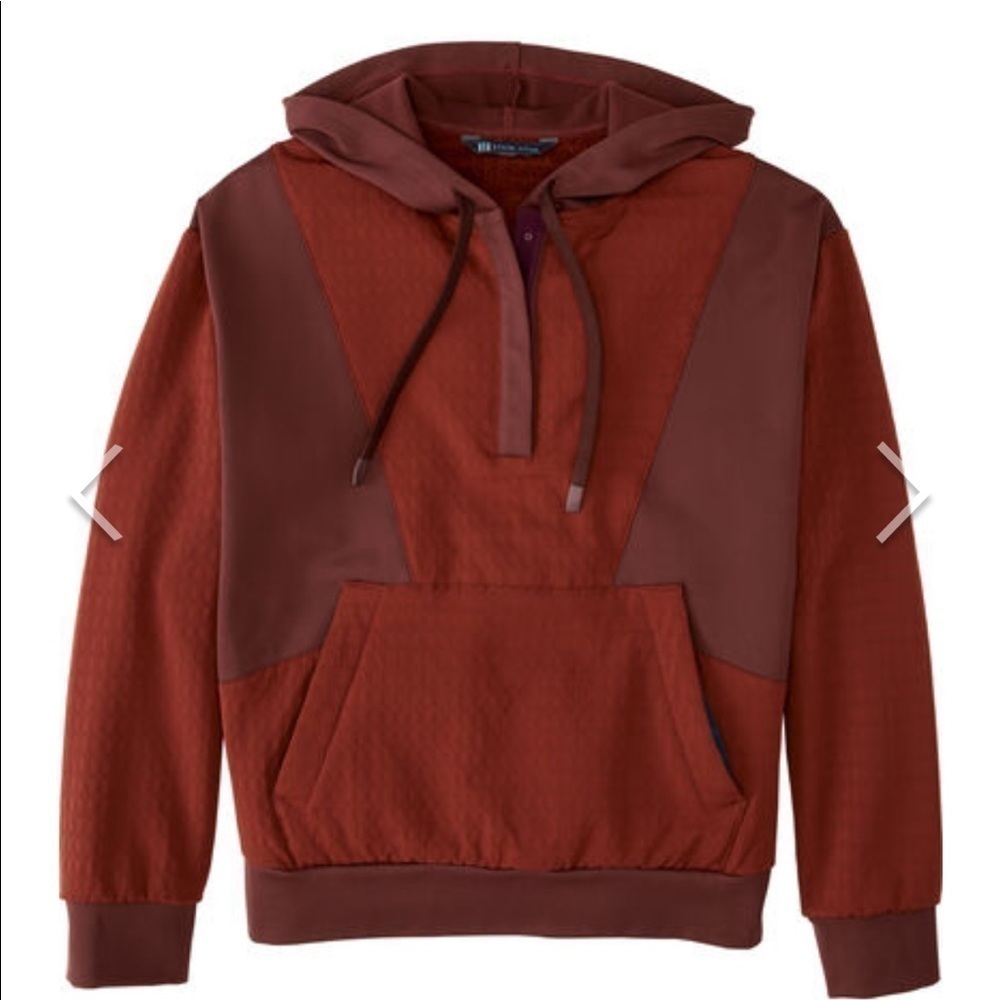 ✨NWT! Title Nine Off the Grid Fleece Hoodie in Smoked Paprika.